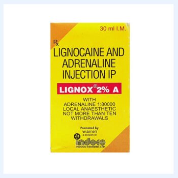 Lignox 2% Adrenaline Injection 30ml Bottle
